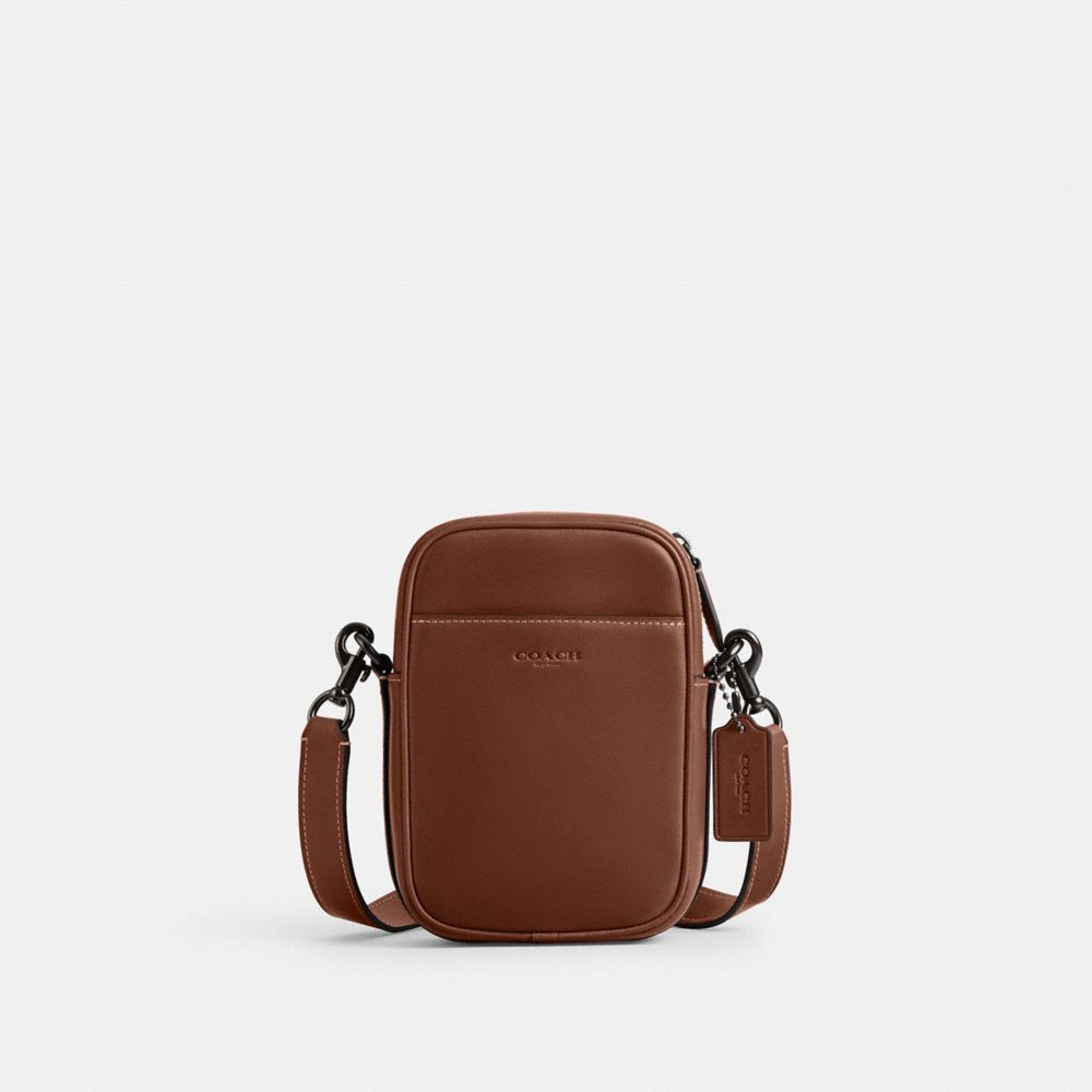 COACH®,Hitch Crossbody,Crossbody,Logo,Pen Holder,Casual,Brown,Front View