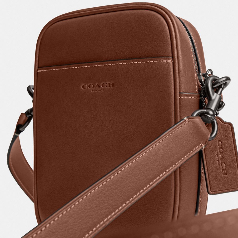 COACH®,Hitch Crossbody,Crossbody,Logo,Pen Holder,Casual,Brown,Closer View