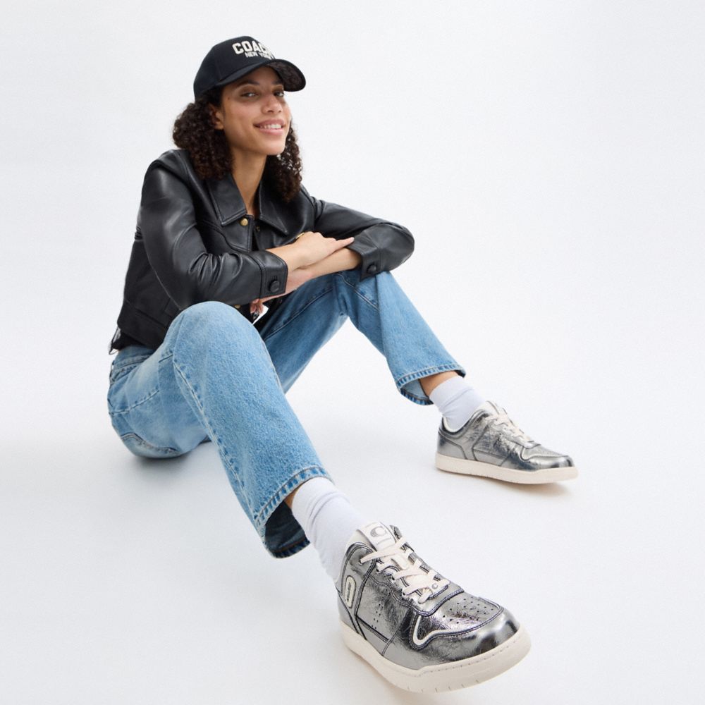 COACH®,C201 Low Top Sneaker,,Detail View