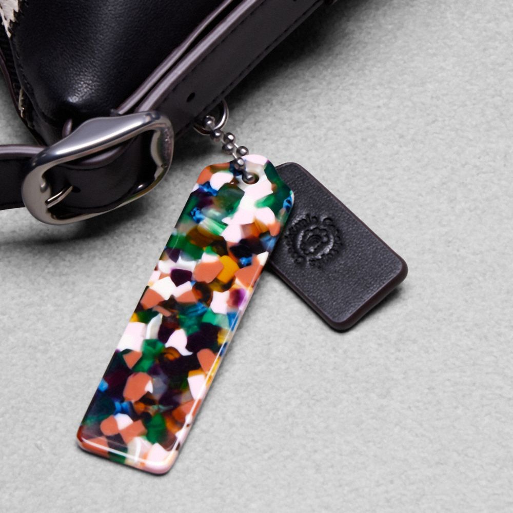 COACH®,Alter/Ego Shoulder Bag In Checkerboard Upcrafted Leather,Leather,Recycled Polyester,Hobo,Embossed,Patchwork,Logo,Ad...,Multi Color