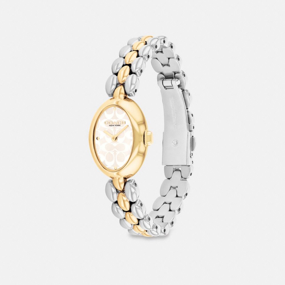 COACH®,Sammy Watch, 22 Mm,Analog,Crystal,Water Resistant,Casual,,Angle View