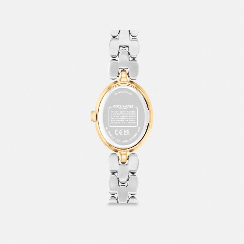 COACH®,Sammy Watch, 22 Mm,Analog,Crystal,Water Resistant,Casual,,Back View