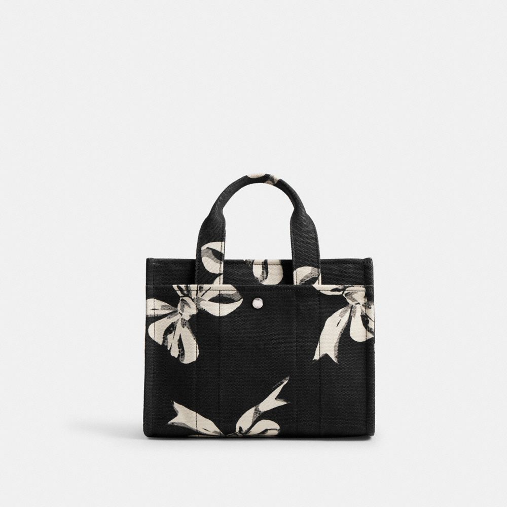 COACH®,Cargo Tote Bag 26 With Bow Print,,Back View