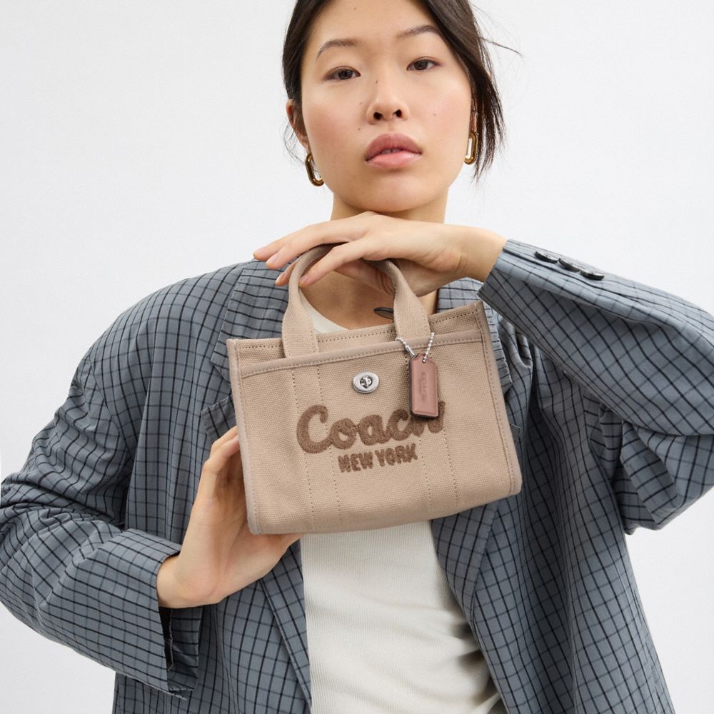 COACH®,Canvas Cargo Tote 20,,Detail View
