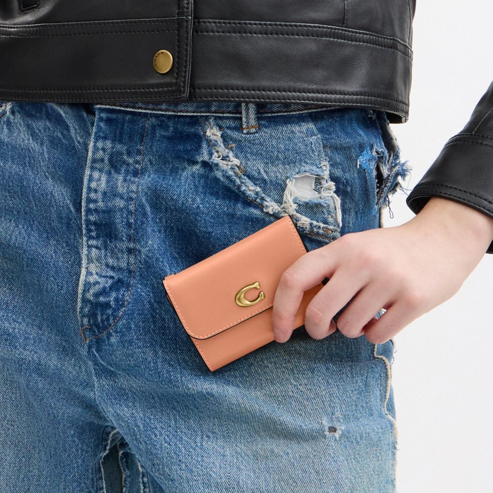 COACH®,Essential Card Holder Wallet,,Detail View