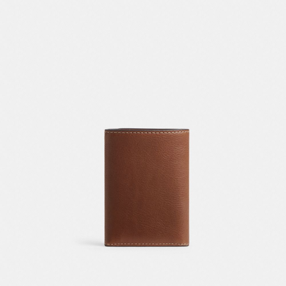 COACH®,Trifold Wallet,,Back View