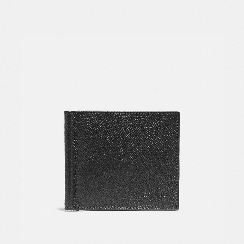 men's coach wallet with money clip