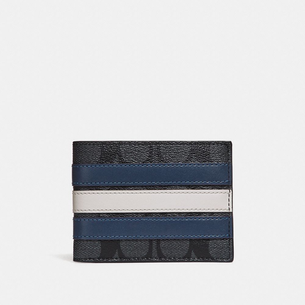 slim coach wallet