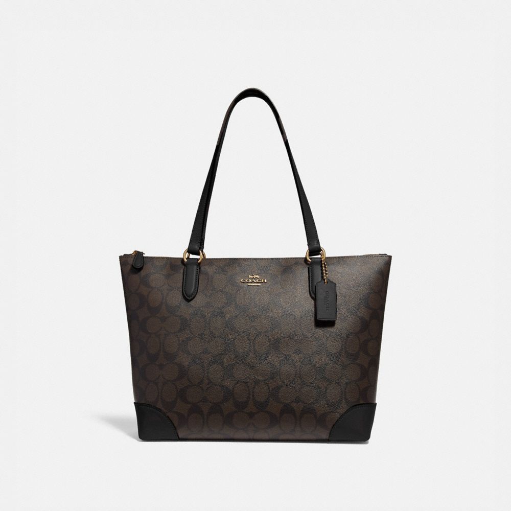 zip top tote