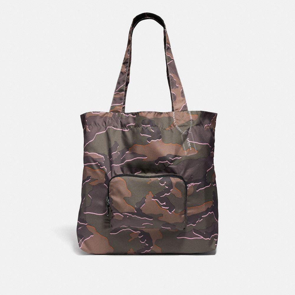 coach packable tote