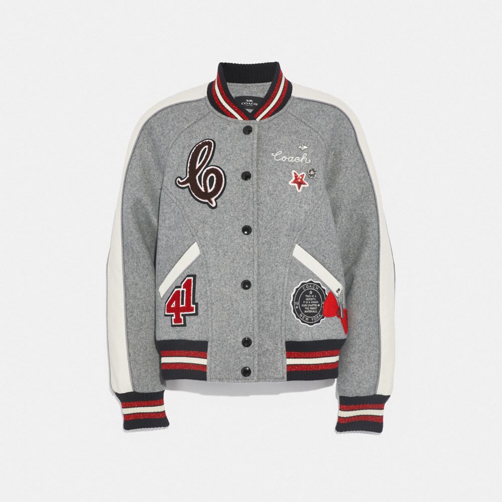 coach varsity jacket womens