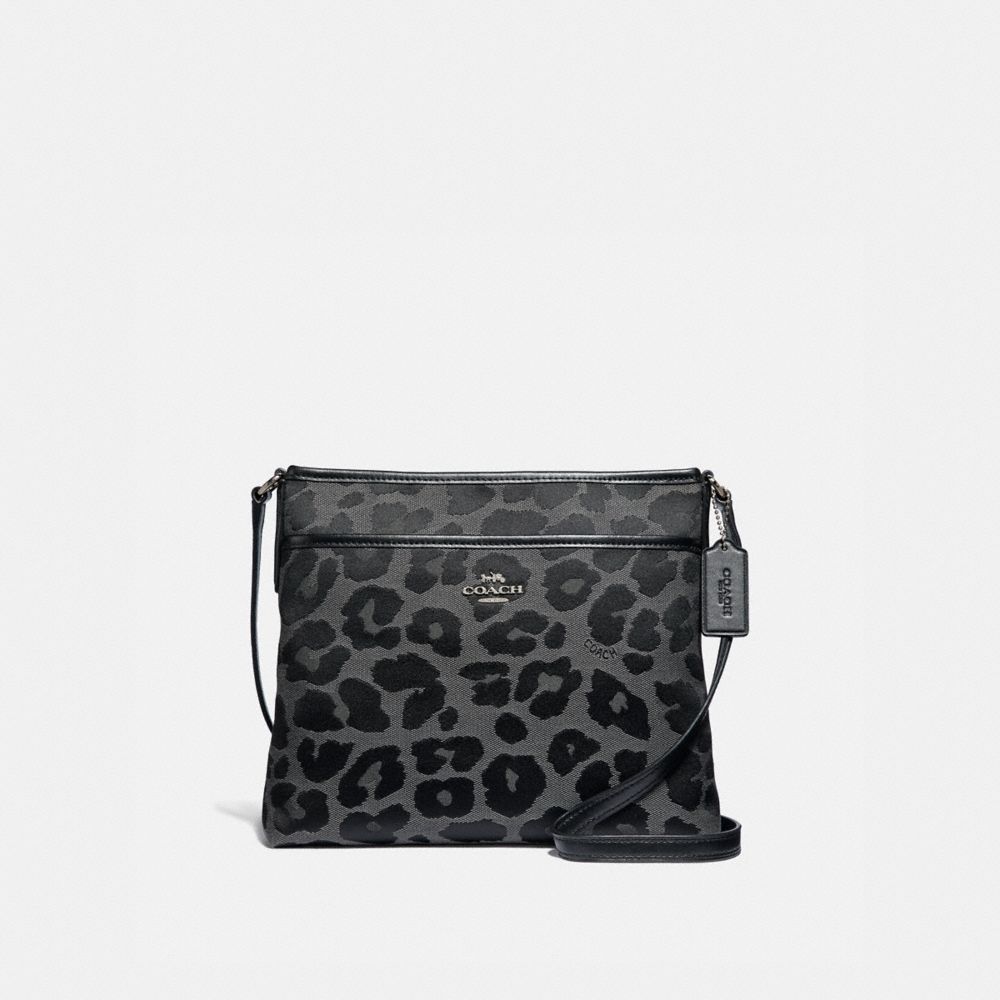 coach animal print handbag