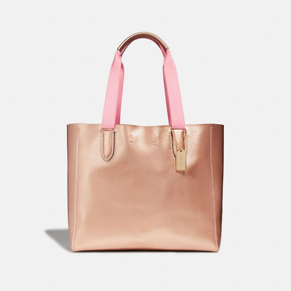 coach rose gold bag