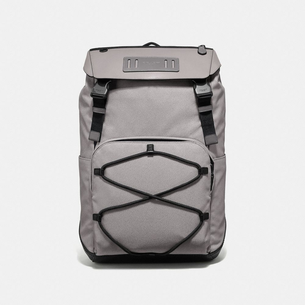 coach backpack grey