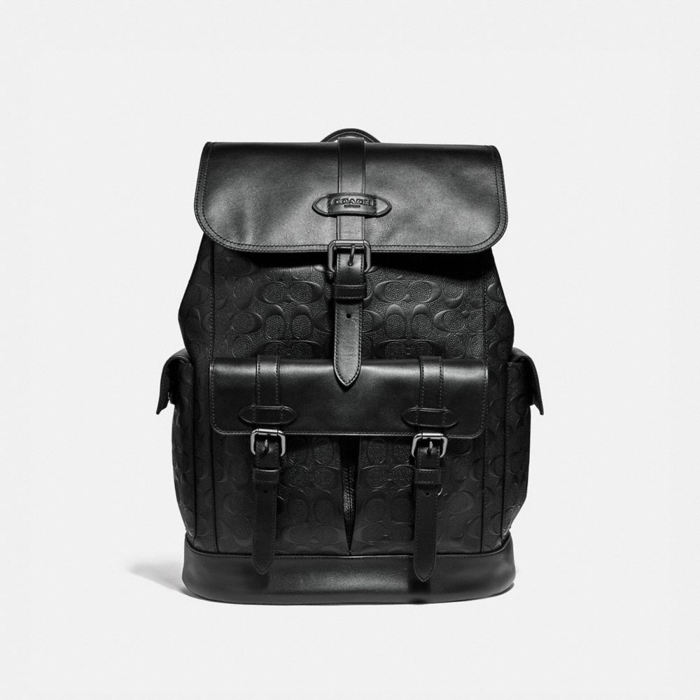 COACH® Outlet HUDSON BACKPACK IN SIGNATURE LEATHER