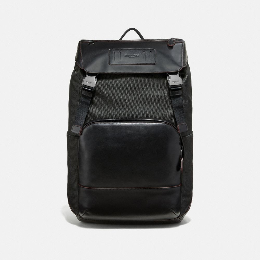 coach terrain roll top backpack