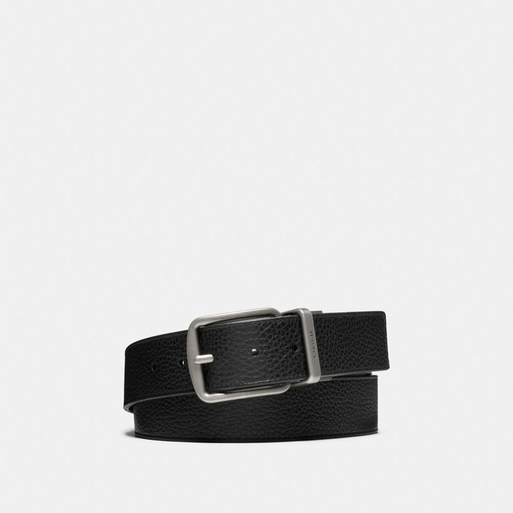 coach leather belt mens