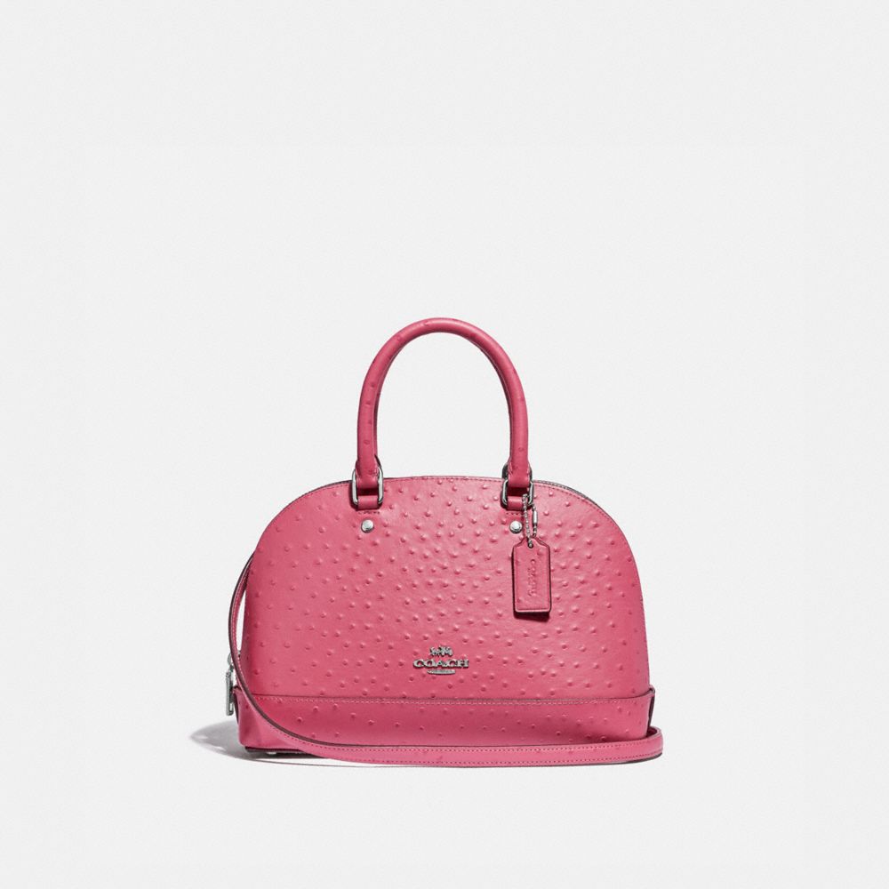 coach mini sierra satchel pink