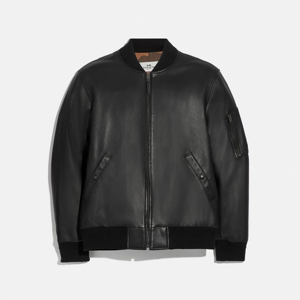 coach leather jacket sale