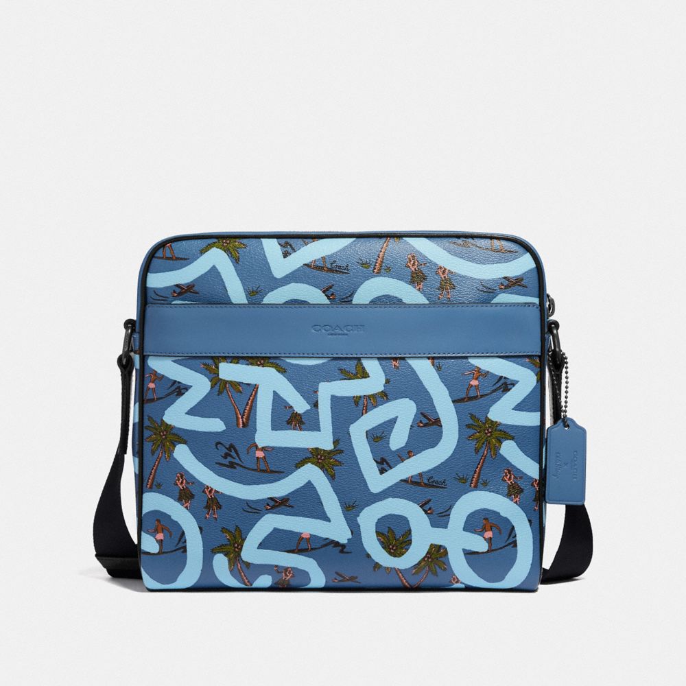 coach x keith haring camera bag