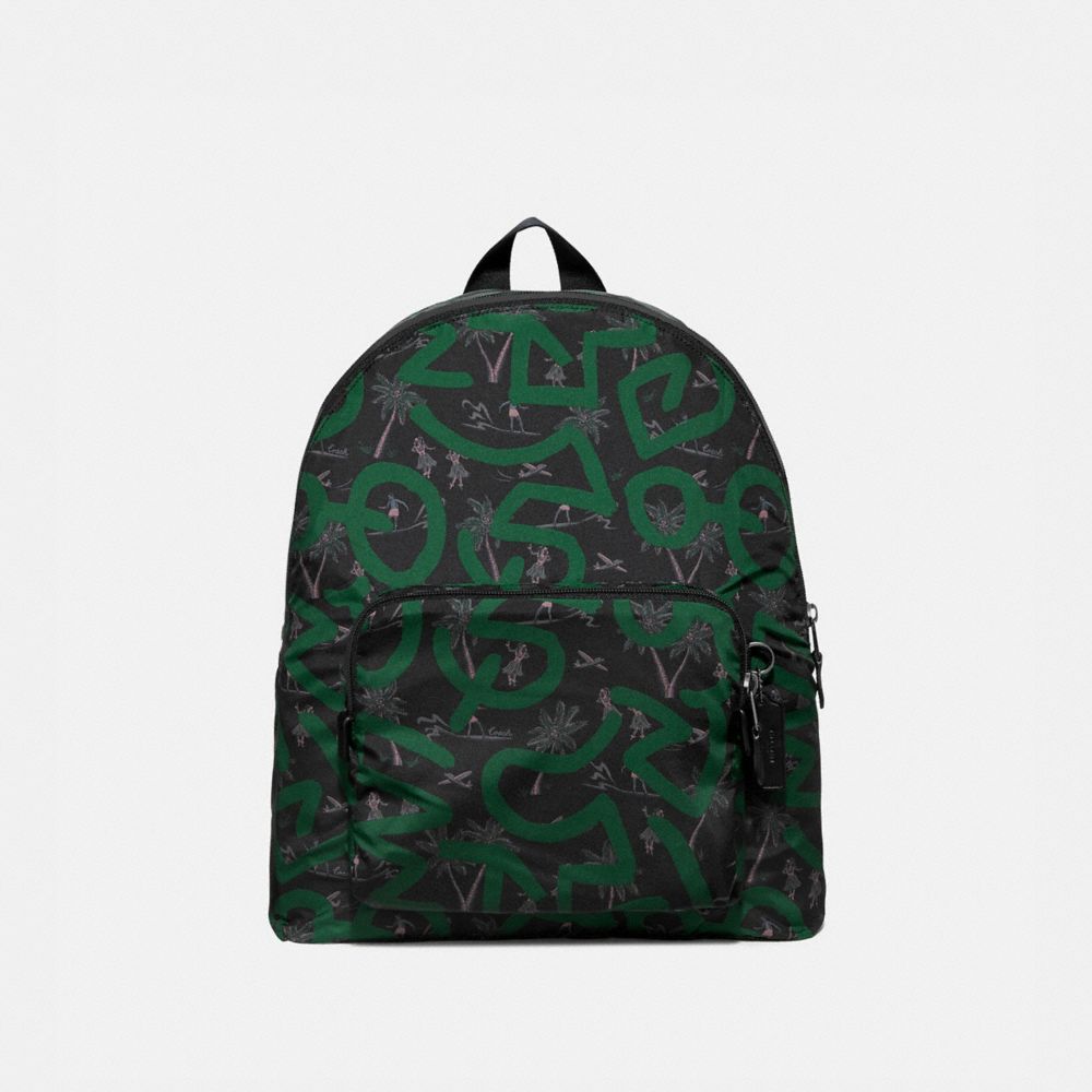 coach keith haring backpack