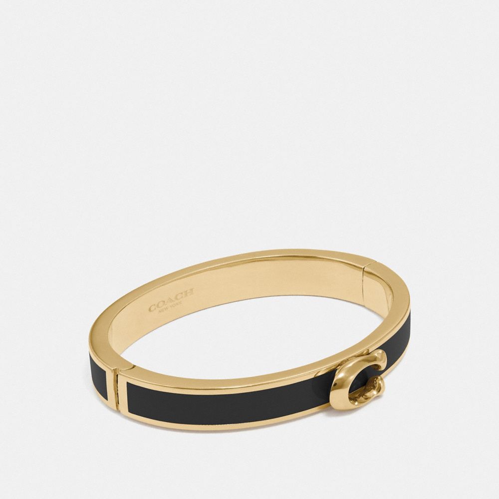 Signature Push Hinged Bangle