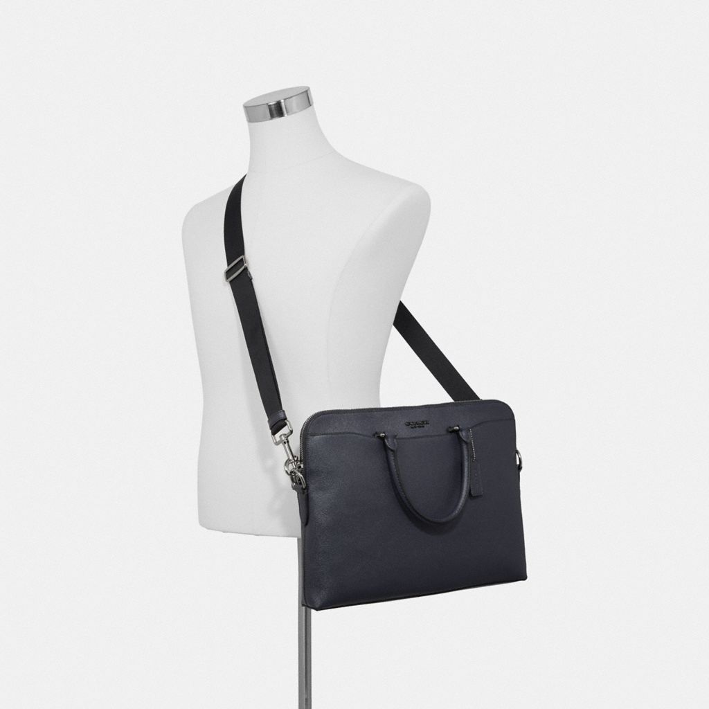 7843 COACH F68029 Beckett Portfolio Brief BLACK |