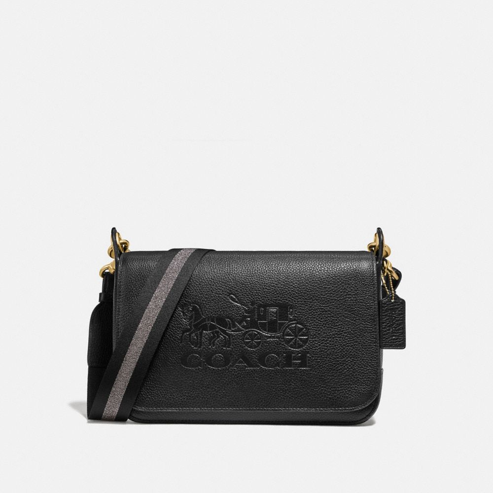 coach black messenger crossbody