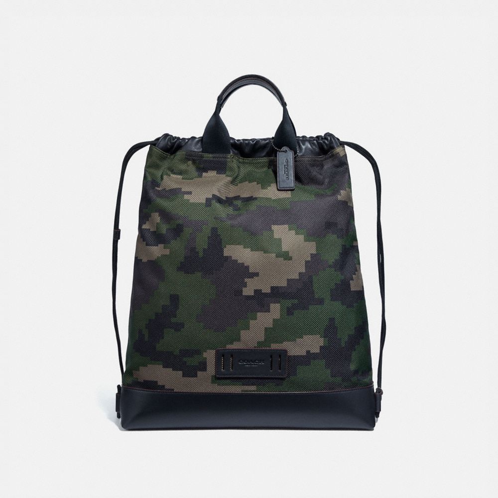 coach terrain drawstring backpack