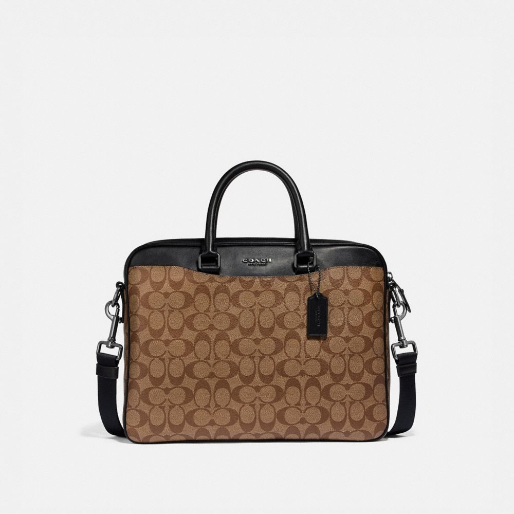 used coach briefcase