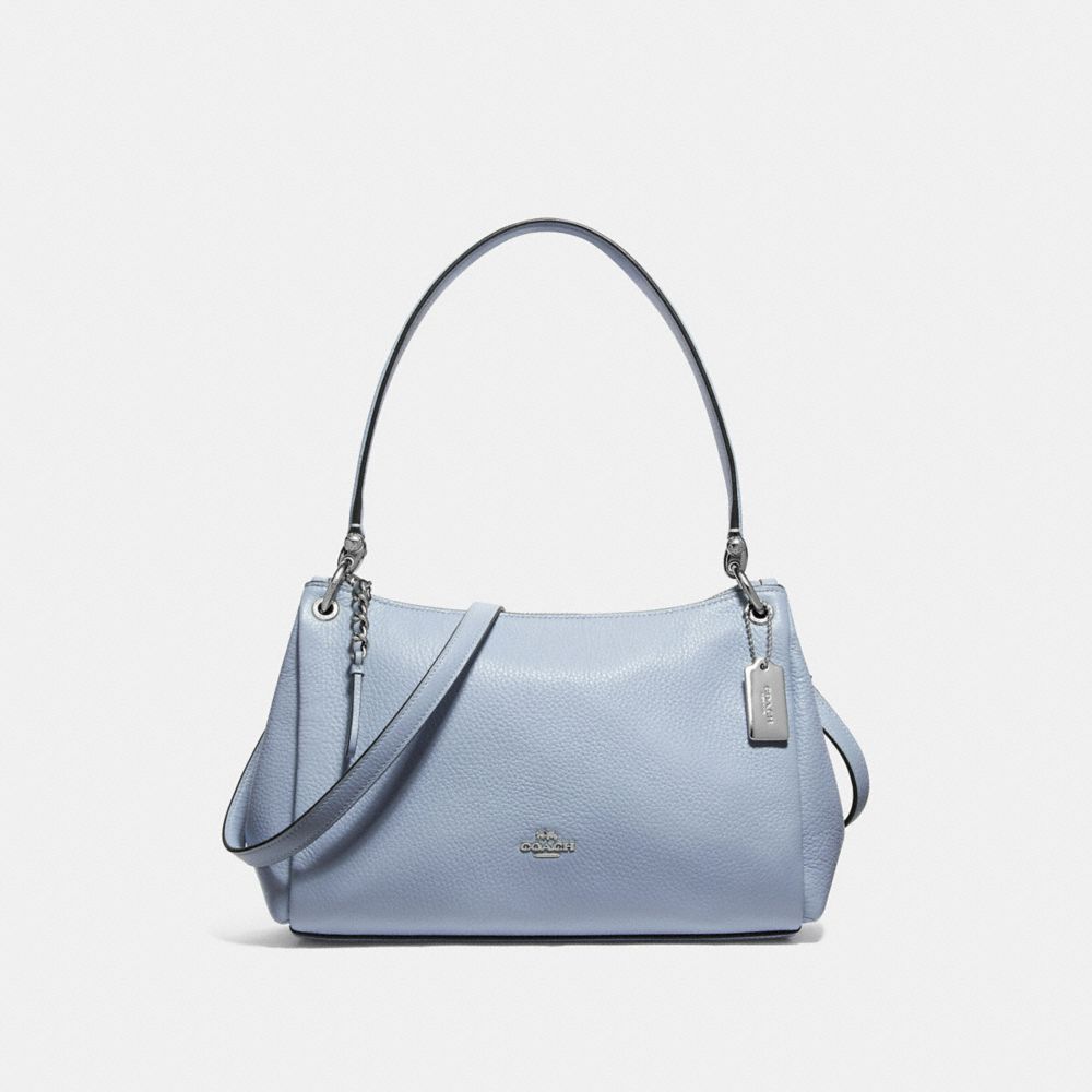 coach pebble leather mia shoulder bag