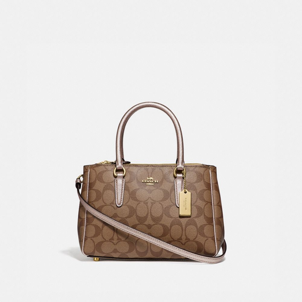 coach mini carryall