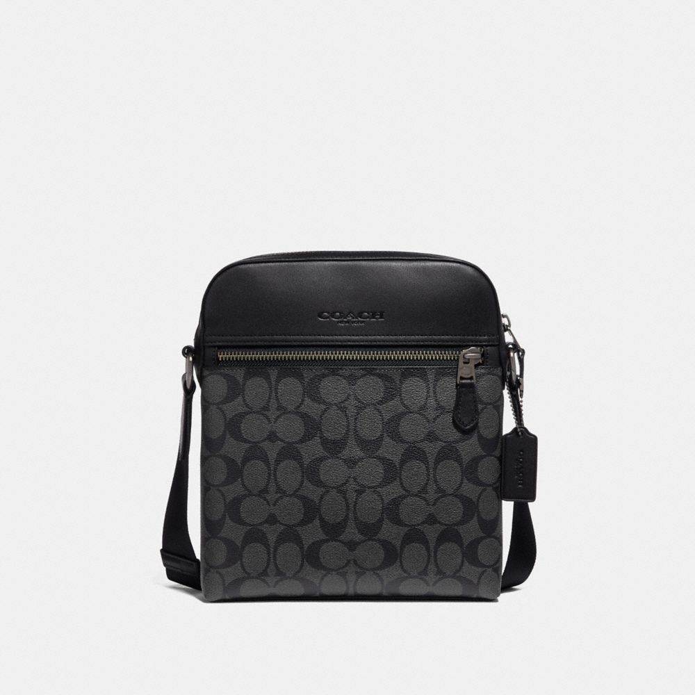 coach flight bag mens