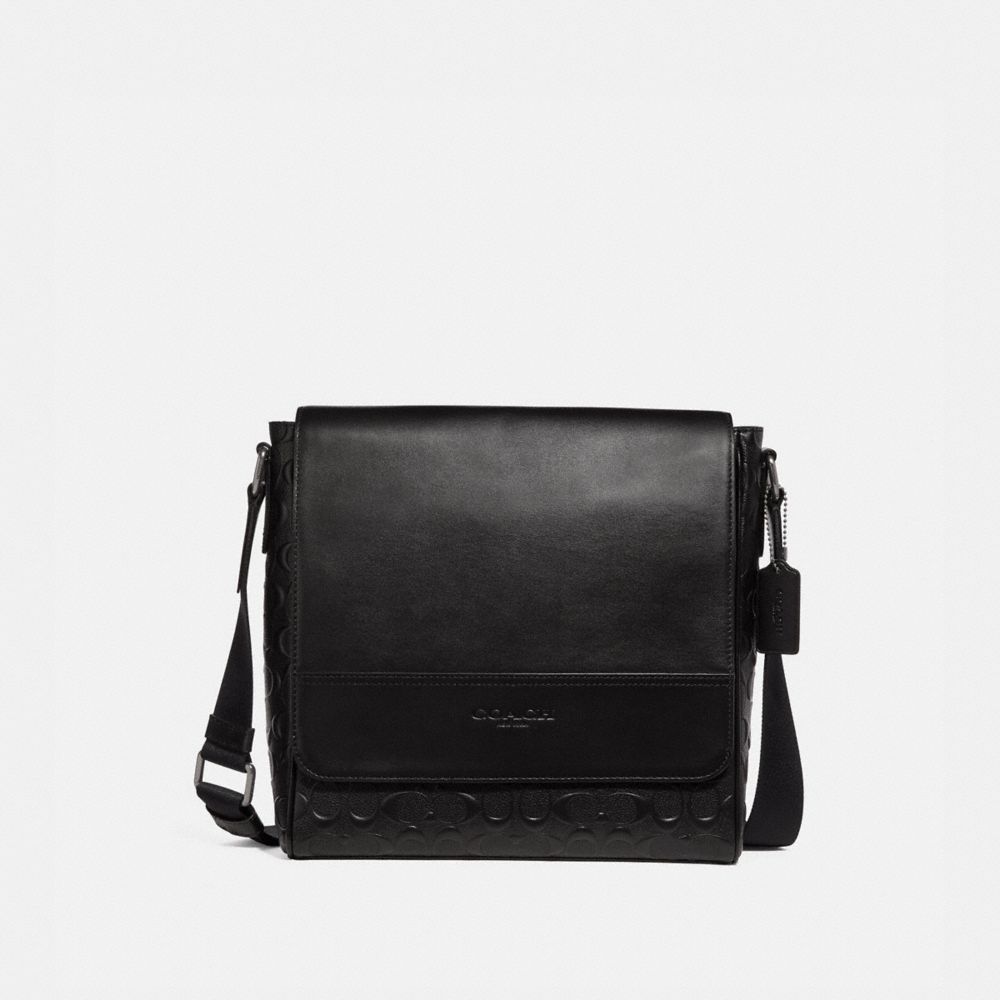 coach signature leather bag