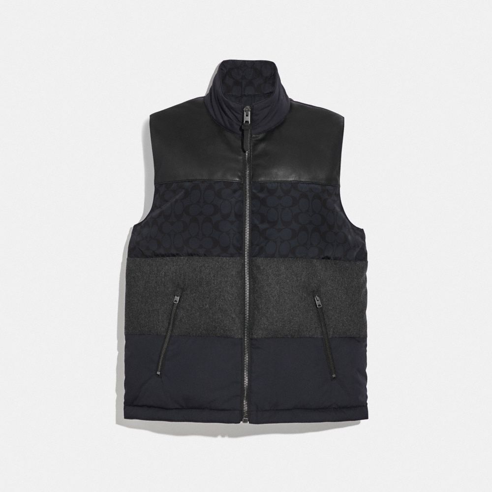 COACH® Outlet | PATCHWORK DOWN VEST