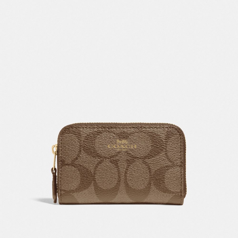 coach zip coin purse