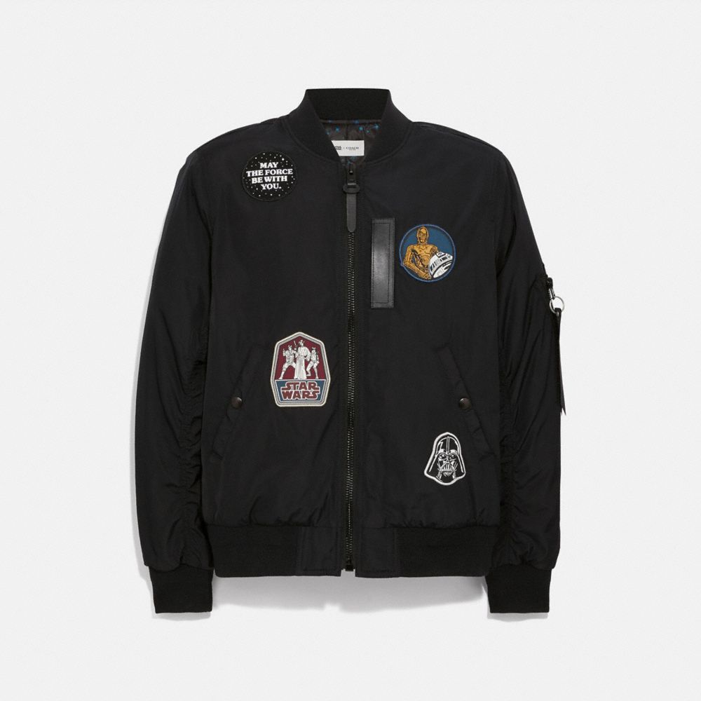 Coach Outlet Star Wars X Coach Reversible Ma 1 Jacket With Patches