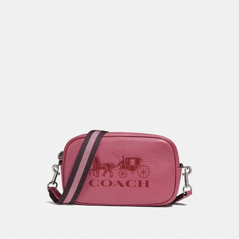 coach pink belt bag