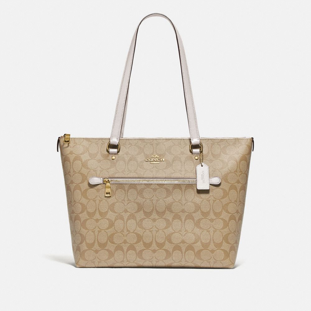 COACH® Outlet GALLERY TOTE IN SIGNATURE CANVAS