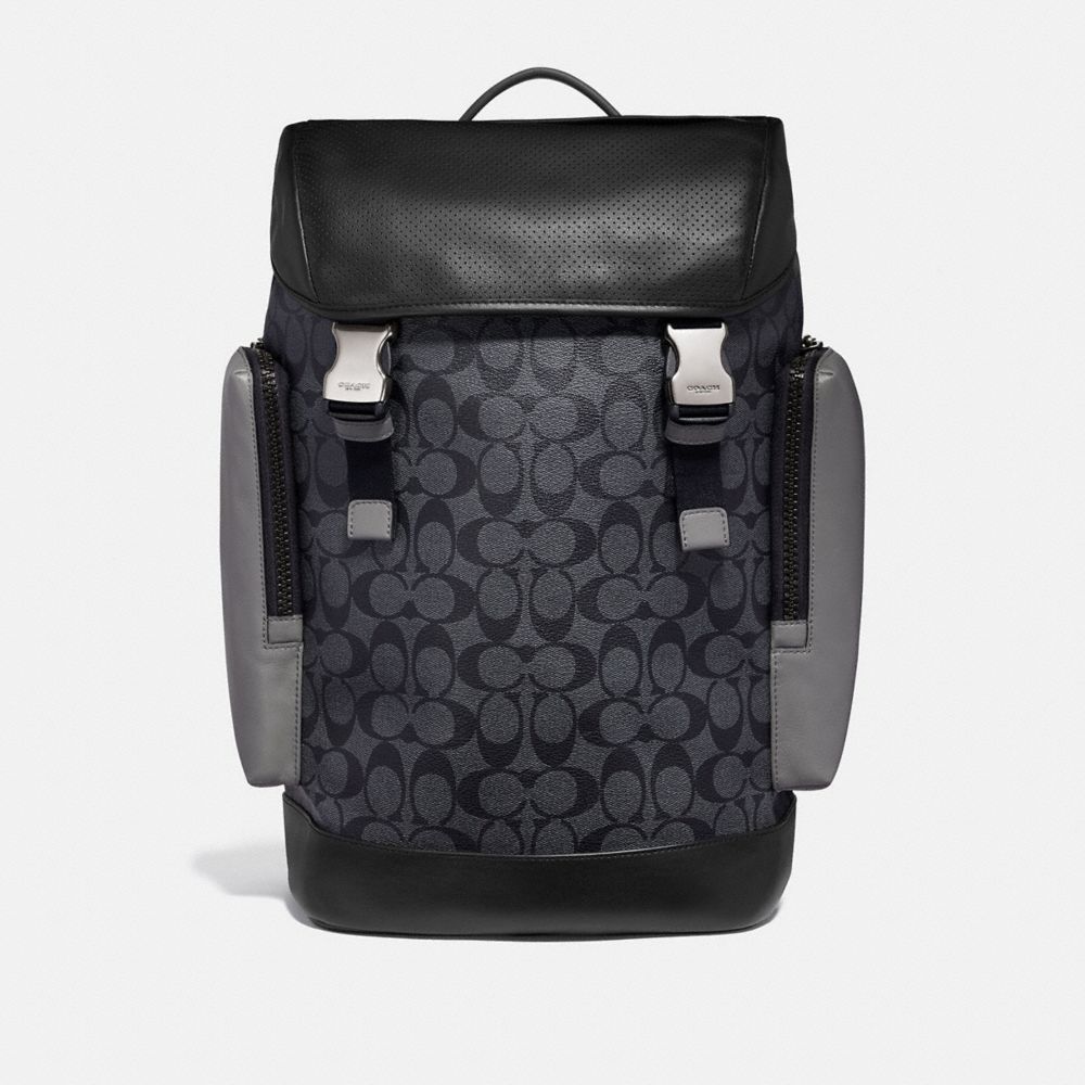 coach large backpack