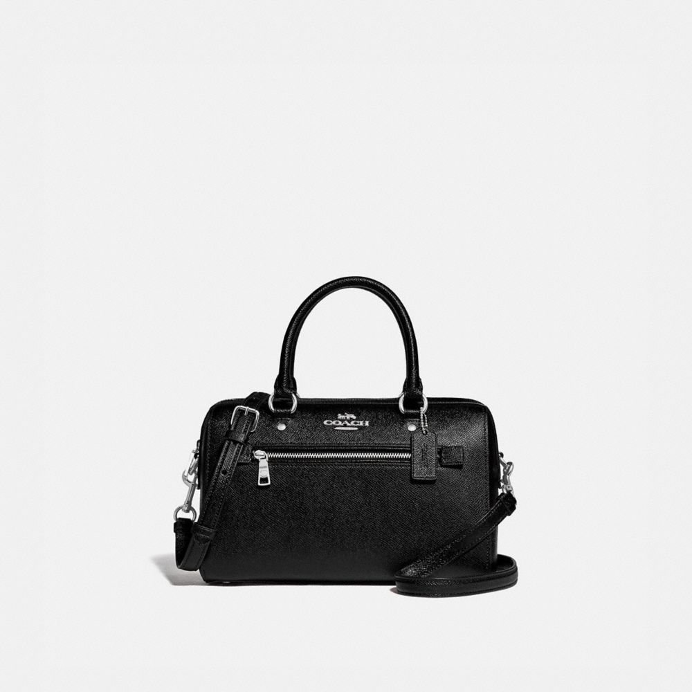 all black coach purse