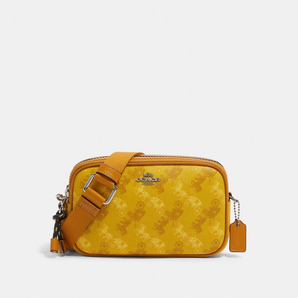 yellow coach crossbody bag