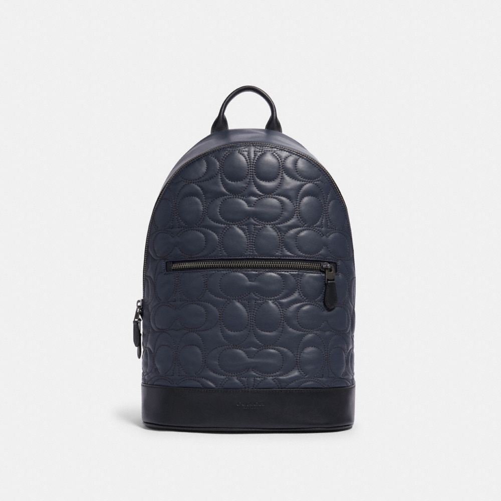 coach west slim backpack