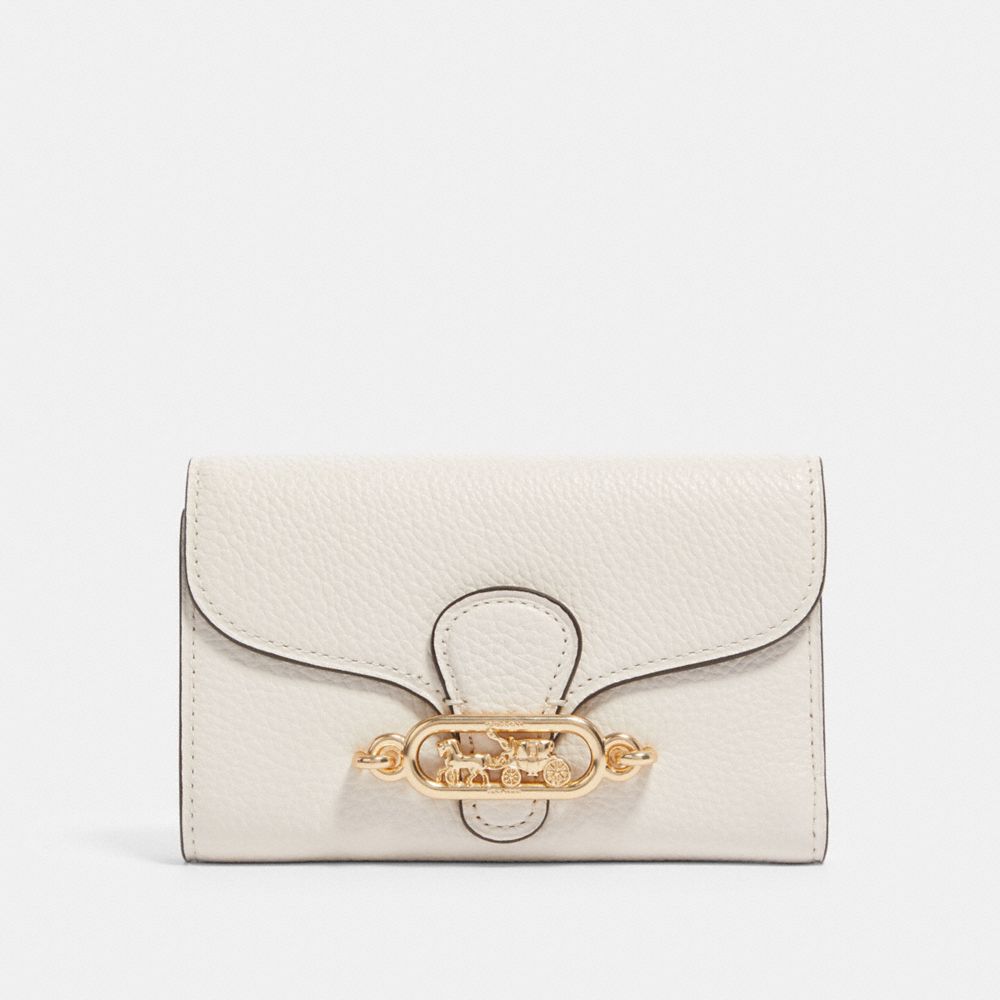 white coach wallet