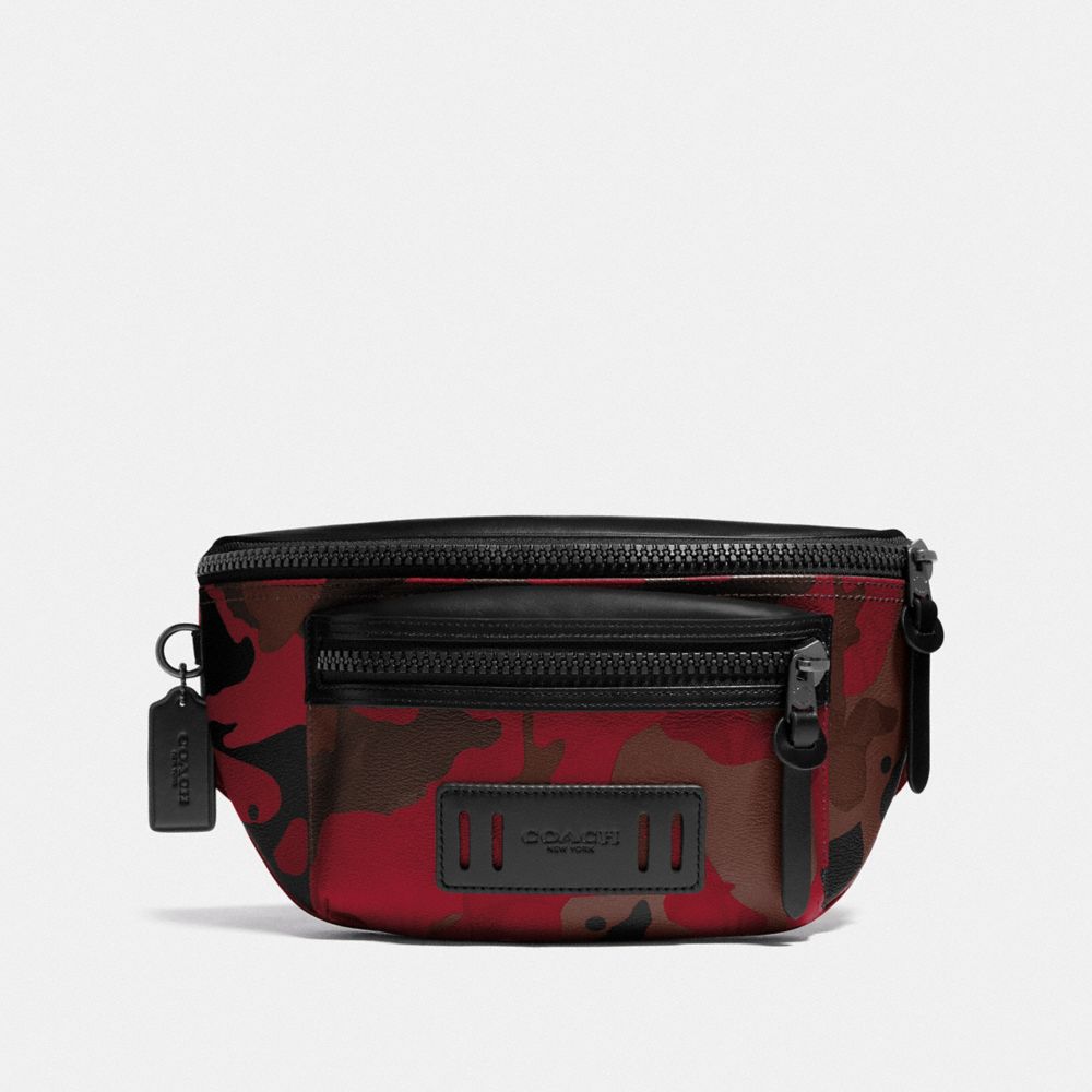 coach terrain belt bag in signature canvas