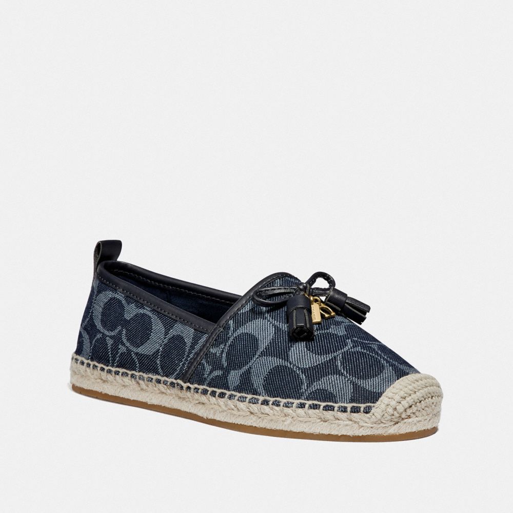 coach espadrilles blue