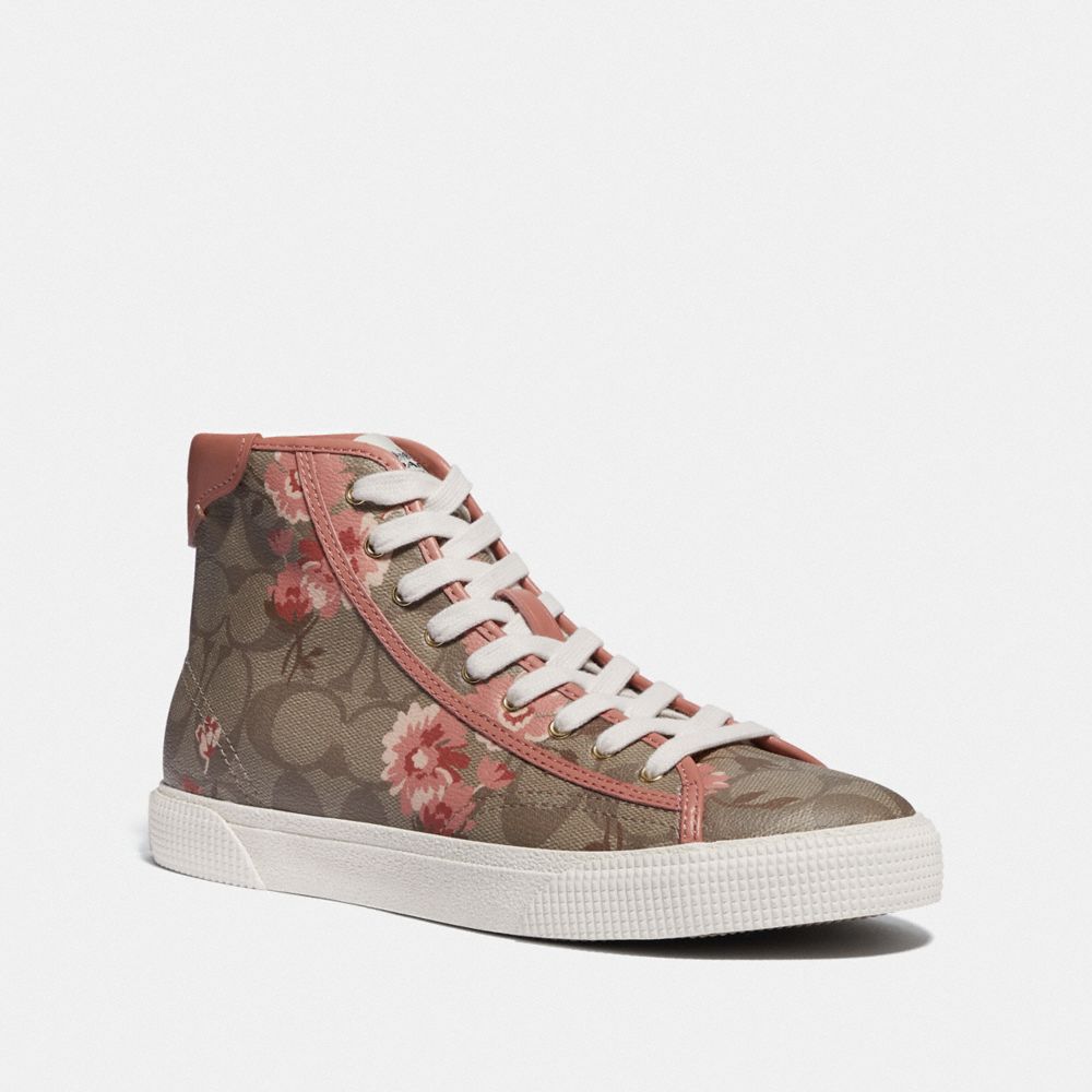 coach high top sneakers