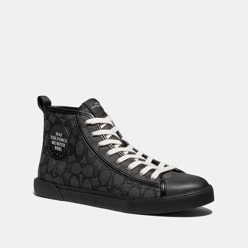 coach high top shoes