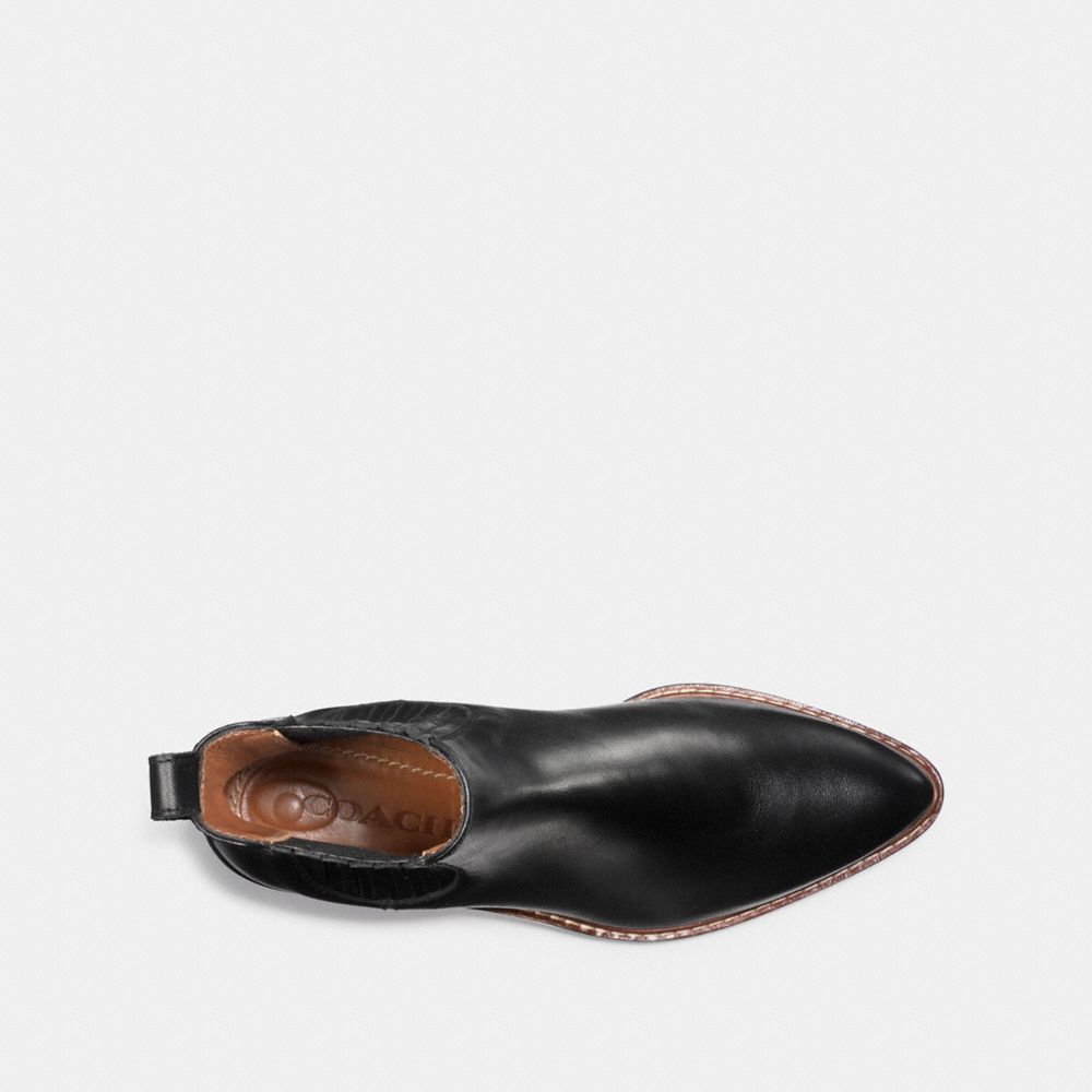 coach bowery chelsea boot black