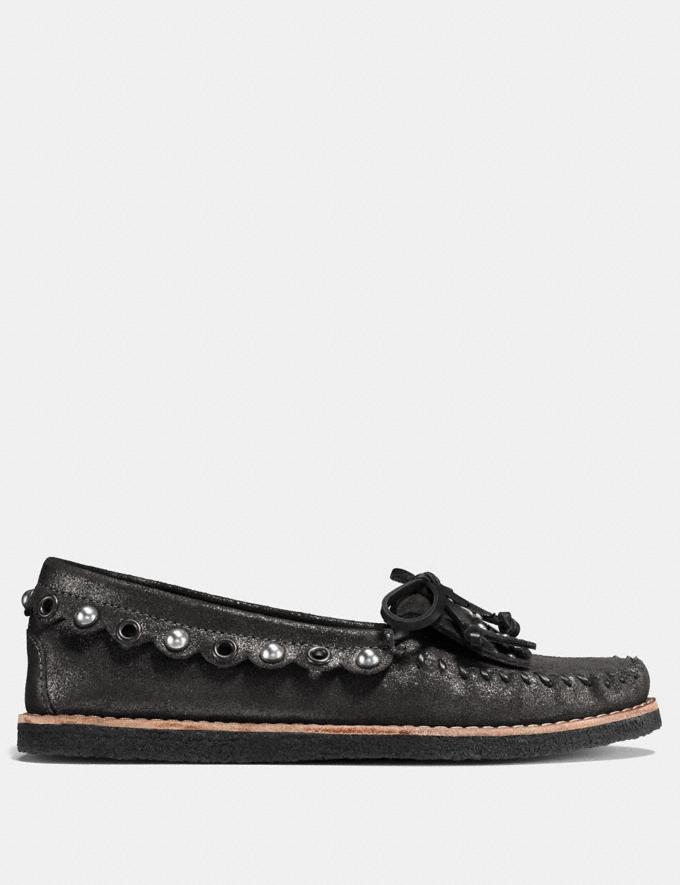 Coach Roccasin Slip on Anthracite DEFAULT_CATEGORY Alternate View 1